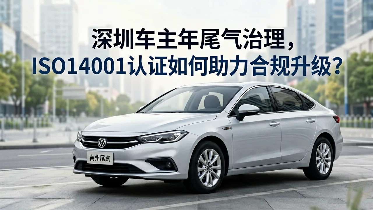 深圳车主年审尾气治理,ISO14001认证如何助力合规升级