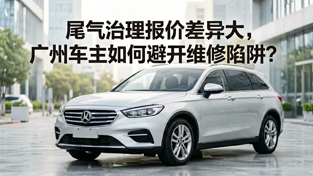 尾气治理报价差异大,广州车主如何避开维修陷阱?